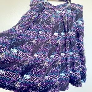 Lularoe Maleficent skirt